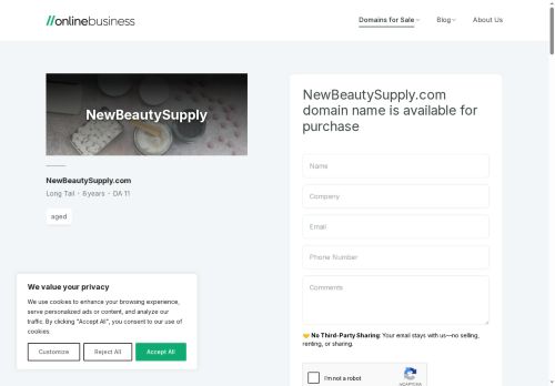 newbeautysupply.com capture - 2025-05-22 13:09:15