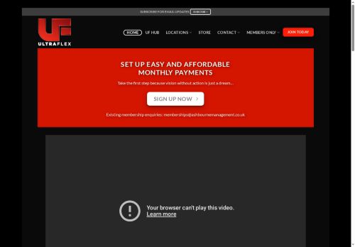 ultraflexgym.co.uk capture - 2025-05-22 13:21:06
