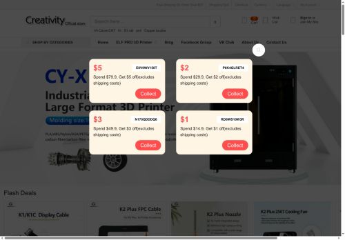 creativity3dprinter.com capture - 2025-05-22 14:18:16