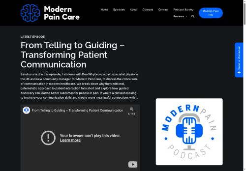 The Modern Pain Podcast capture - 2025-05-22 15:04:02