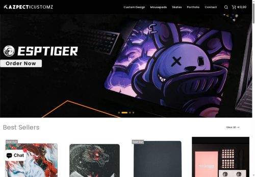 azpect-customz.com capture - 2025-05-22 15:37:28