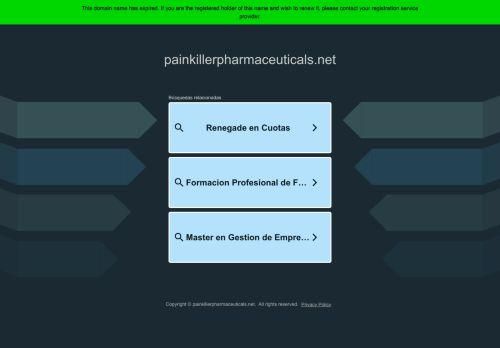 painkillerpharmaceuticals.net capture - 2025-05-22 16:20:49