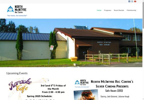 northmcintyrereccentre.com capture - 2025-05-22 16:51:08