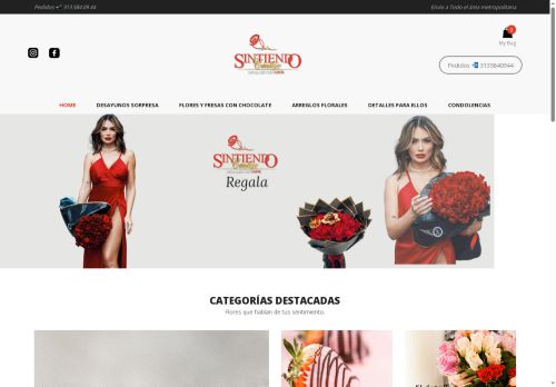 floristeriasintiendocontigo.com capture - 2025-05-22 17:55:30