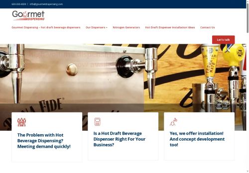 gourmetdispensing.com capture - 2025-05-22 19:44:36