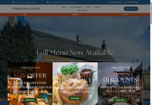 marquessexeter.co.uk capture - 2025-05-22 19:58:25