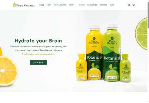 purememorywater.com capture - 2025-05-22 20:39:42