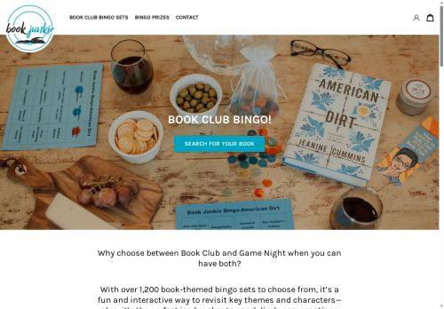 bookjunkiebingo.com capture - 2025-05-22 20:49:42