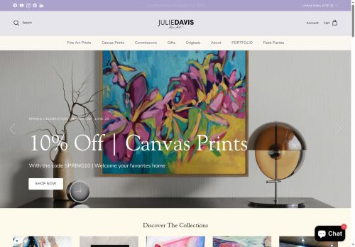 juliedavisveach.com capture - 2025-05-22 21:54:04