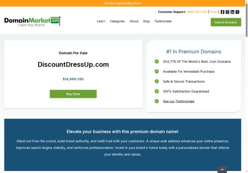 Discountdressup.com capture - 2025-05-22 21:54:04