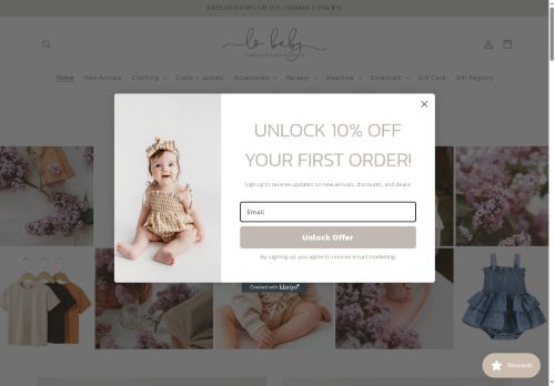 lobabyboutique.com capture - 2025-05-22 21:57:58