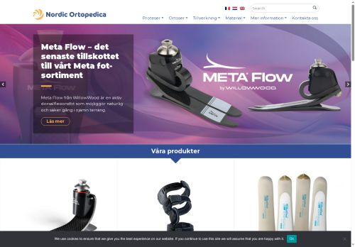 nordicortopedica.se capture - 2025-05-22 22:26:55