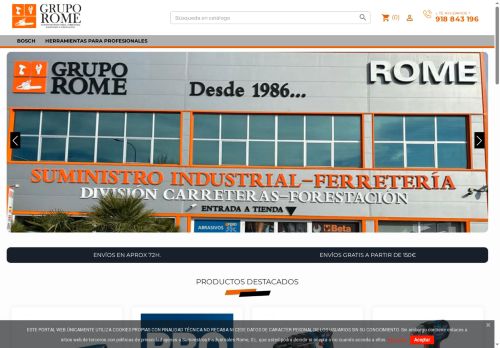 gruporome.com capture - 2025-05-22 23:10:11