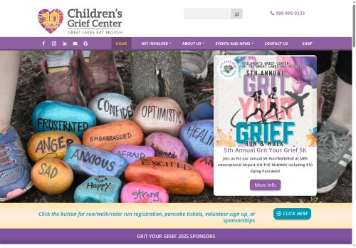 childrensgriefglbr.org capture - 2025-05-22 23:34:17