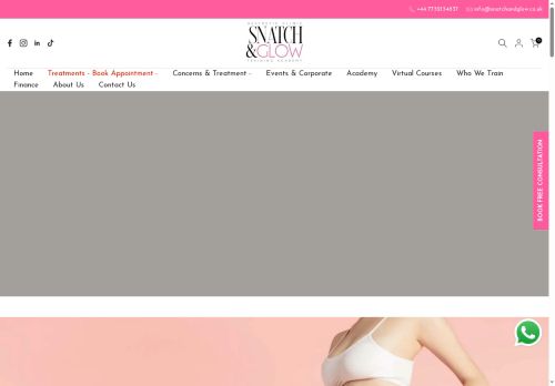 snatchandglow.co.uk capture - 2025-05-23 00:03:07