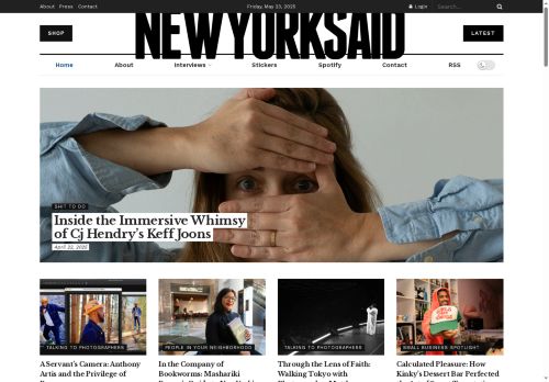 newyorksaid.com capture - 2025-05-23 00:31:32