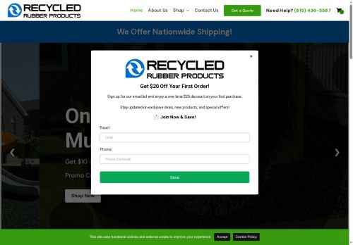 recycledrubber.com capture - 2025-05-23 02:05:22