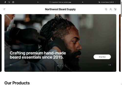 Northwest Beard Supply capture - 2025-05-23 02:50:01