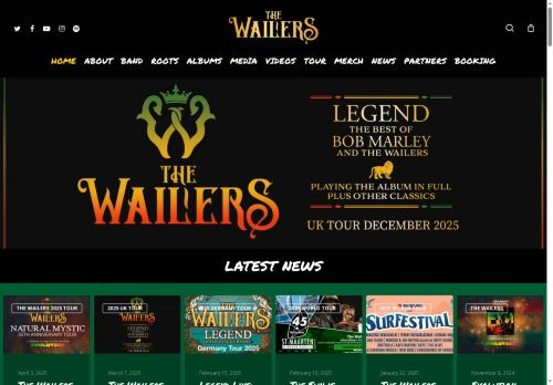 thewailers.net capture - 2025-05-23 03:41:09