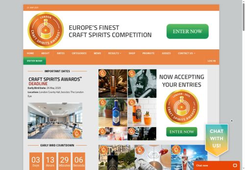 craftspiritsawards.org capture - 2025-05-23 05:30:51