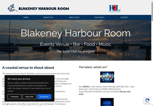 blakeneyharbourroom.co.uk capture - 2025-05-23 08:06:37