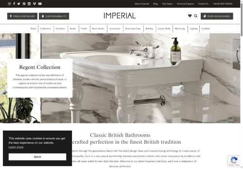imperialbathroomsinternational.com capture - 2025-05-23 08:45:08