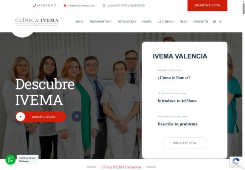 clinicaivema.com capture - 2025-05-23 09:33:41