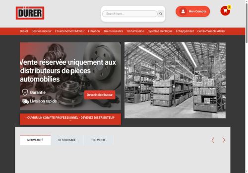 piecesautodurer.com capture - 2025-05-23 09:53:34