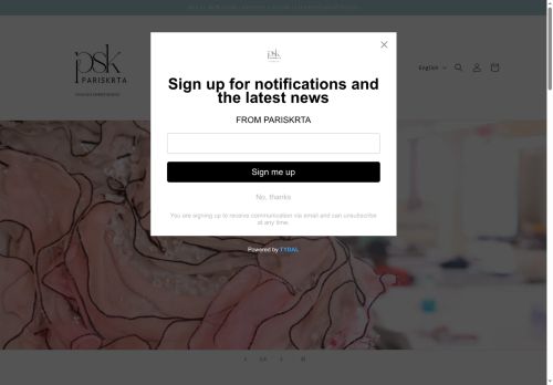 pariskrta.com capture - 2025-05-23 10:15:26