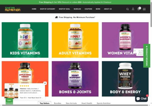 shifaanutrition.com capture - 2025-05-23 10:20:54