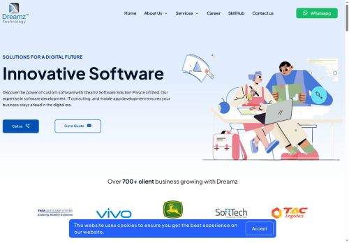 dreamztechnology.com capture - 2025-05-23 11:23:07