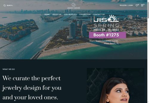 janvigems.com capture - 2025-05-23 11:48:51