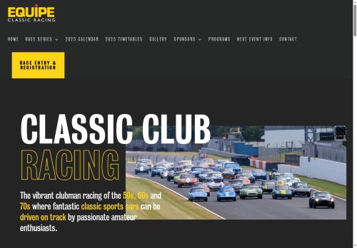 equipeclassicracing.com capture - 2025-05-23 15:01:48