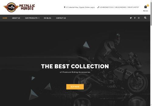 metallichorses.com capture - 2025-05-23 15:36:53