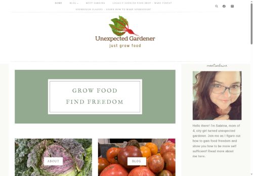 unexpectedgardener.com capture - 2025-05-23 16:42:09