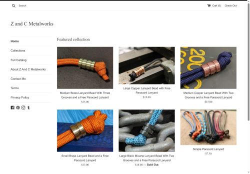 zandcmetalworks.com capture - 2025-05-23 17:55:06