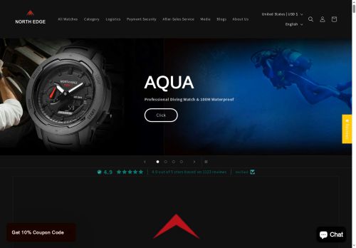 NORTH EDGE Outdoor Watches capture - 2025-05-24 03:06:38