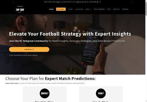 Top Tier Betting capture - 2025-05-24 03:12:47