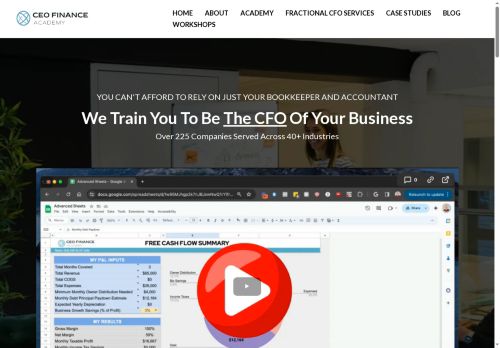 CEO Finance Academy capture - 2025-05-24 03:42:04