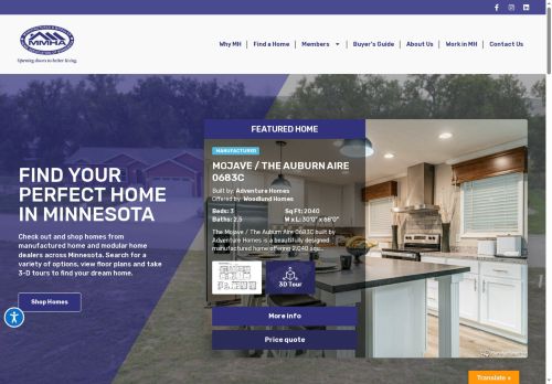 Minnesota Manufactured and Modular Home Association capture - 2025-05-24 03:45:46
