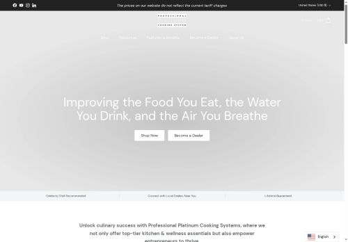 Professional Platinum Cooking Systems capture - 2025-05-24 03:56:29