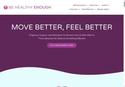Be Healthy Enough capture - 2025-05-24 04:25:20