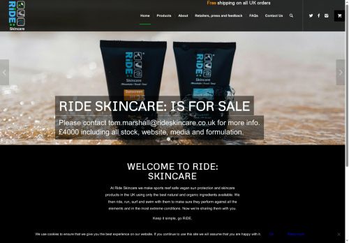 Ride Skincare capture - 2025-05-24 05:08:04