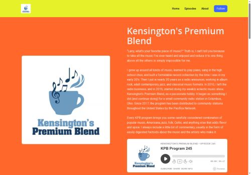Kensingtons Premium Blend capture - 2025-05-24 05:40:26