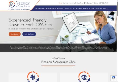 Freeman & Associates, CPAs capture - 2025-05-24 05:44:25