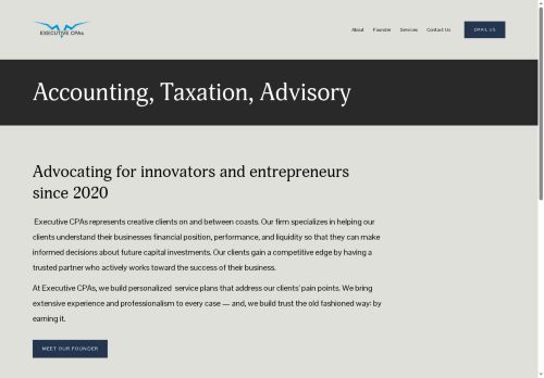 Executive CPAs capture - 2025-05-24 05:57:50