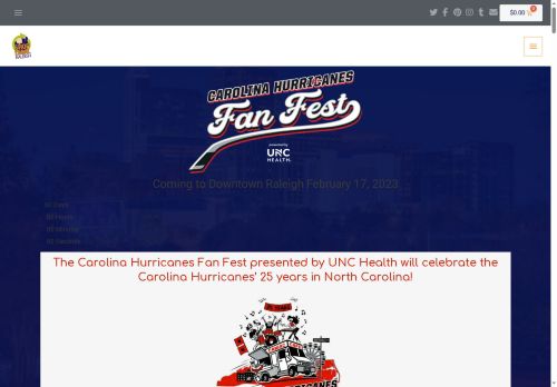 carolinahurricanesfanfest.com capture - 2025-05-24 06:07:26