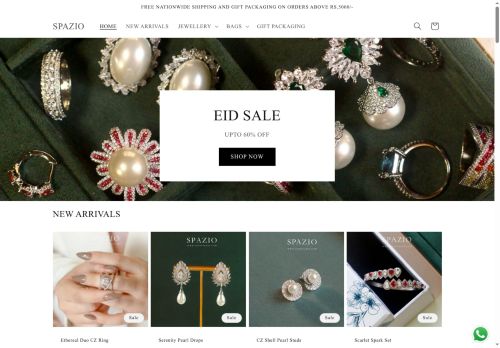 shopspazio.com capture - 2025-05-24 06:54:00