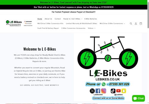 lebikes.co.uk capture - 2025-05-24 07:24:16