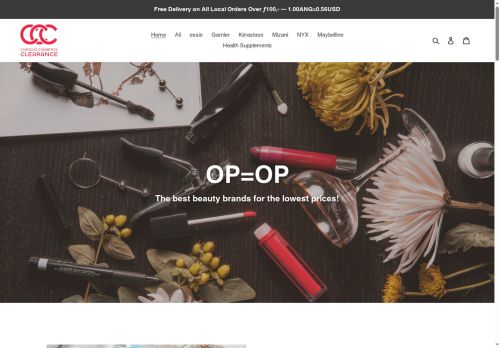 curacaocosmeticsclearance.com capture - 2025-05-24 13:49:23